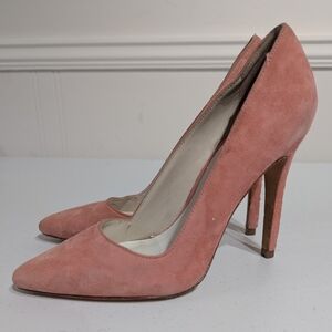 Alice + Olivia Pink Suede pumps size 35.5